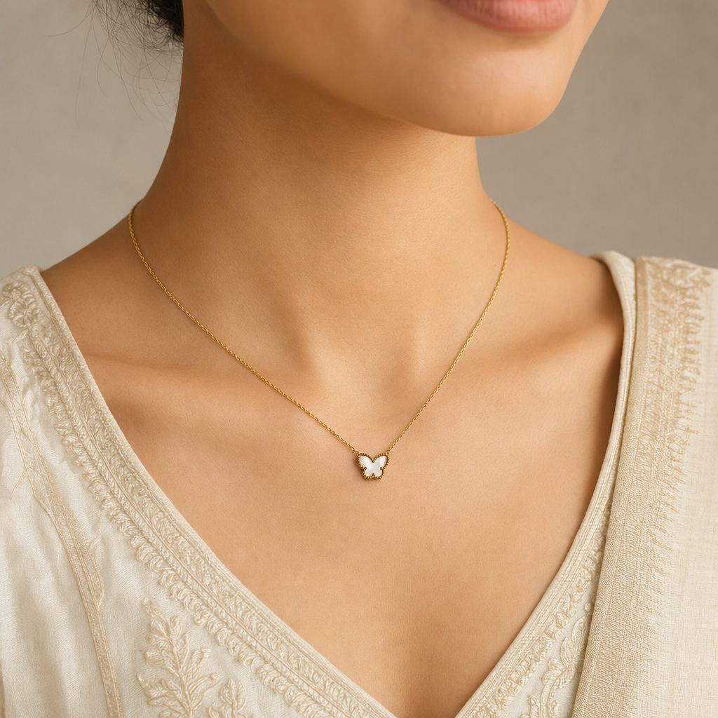 Gold Minimal Cable Link Pendant Chain