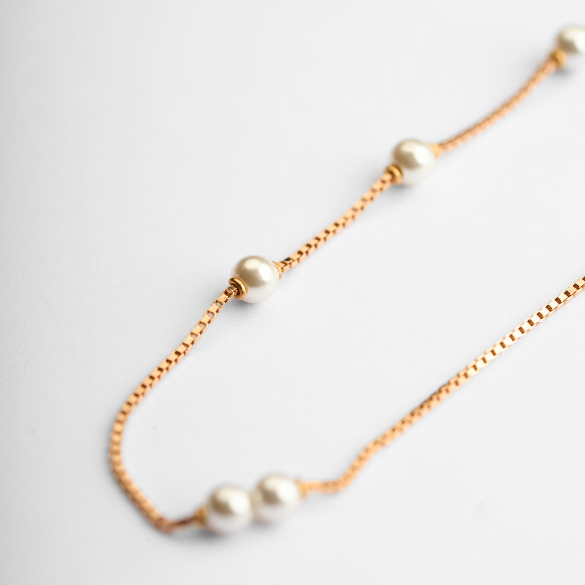 Gold Station Beaded Chain