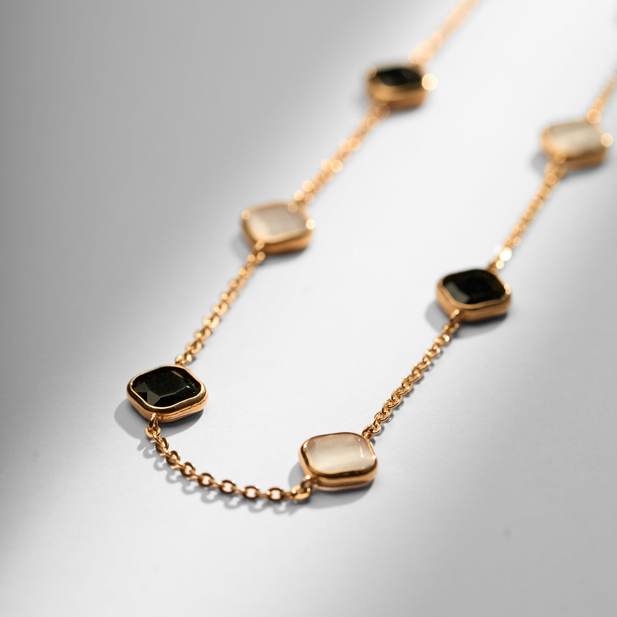 Gold Station Beaded Chain