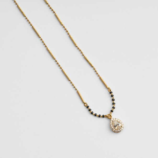 Gold CZ Mangalsutra