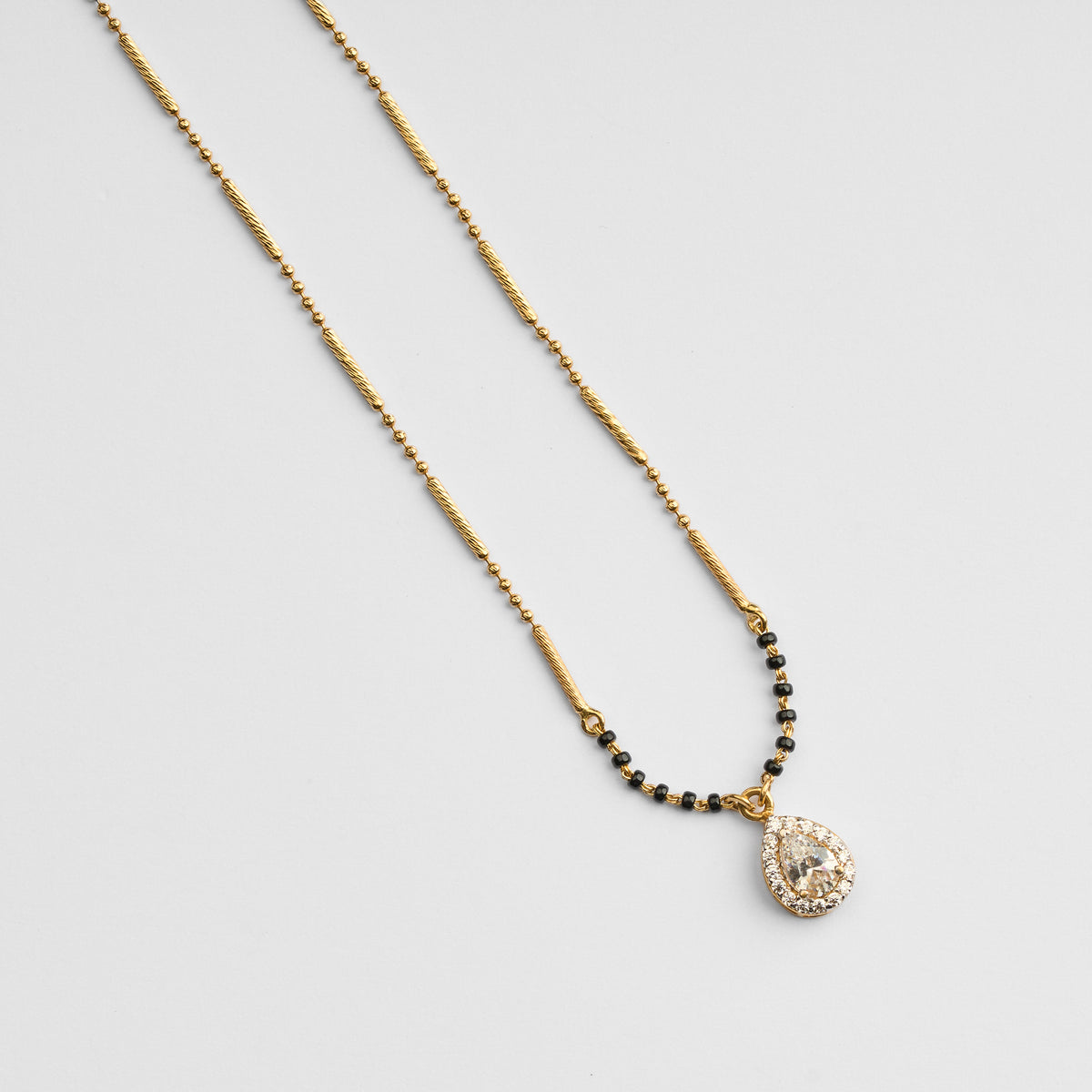 Gold CZ Mangalsutra