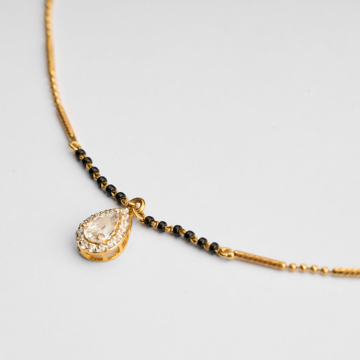 Gold CZ Mangalsutra