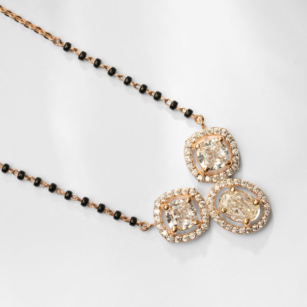 Gold CZ Mangalsutra