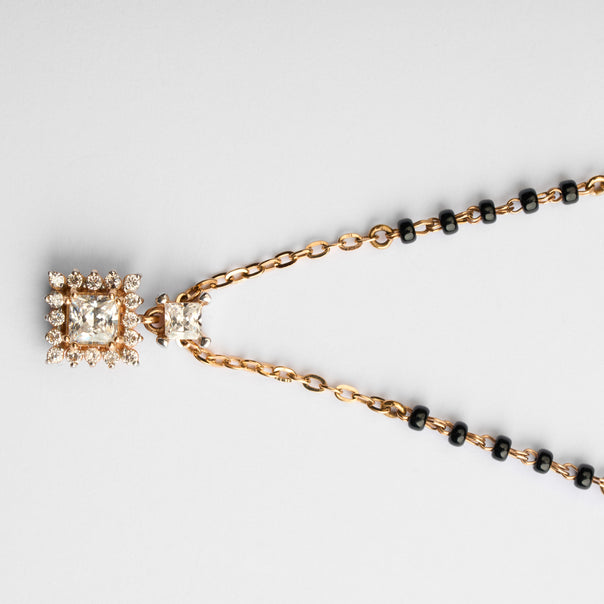 Gold CZ Mangalsutra
