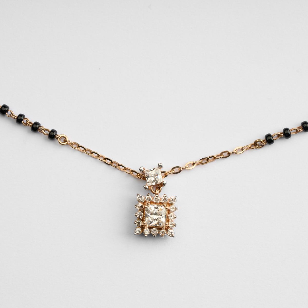 Gold CZ Mangalsutra