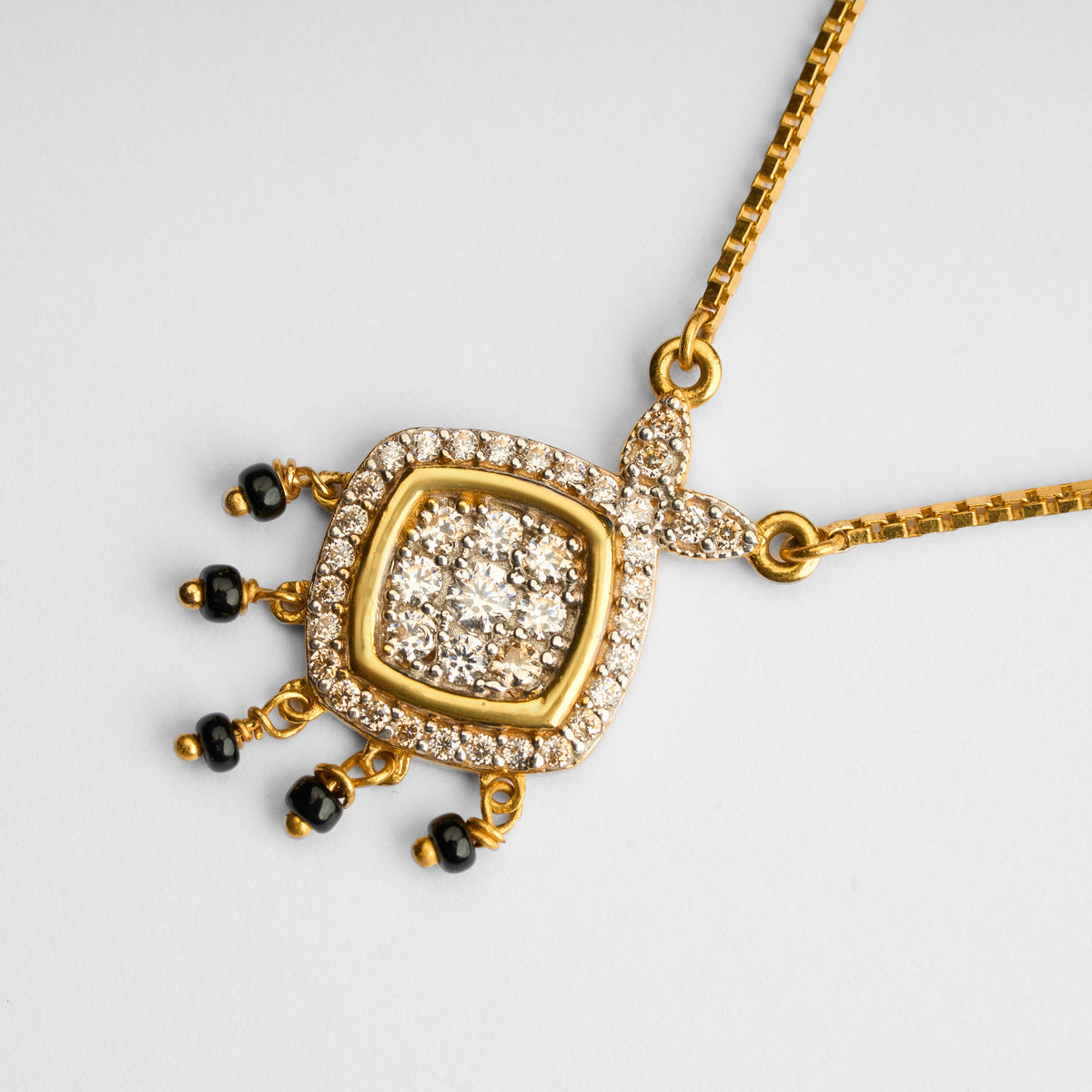 Gold CZ Mangalsutra