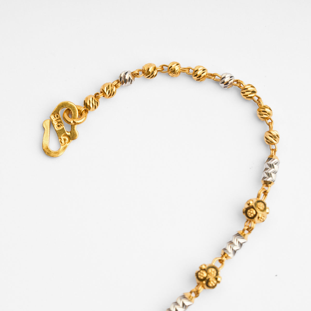 Gold Vertical Link Bracelet