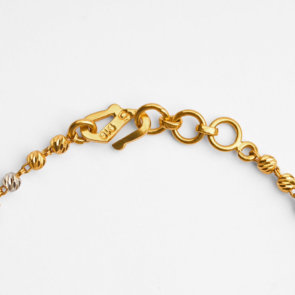 Gold Vertical Link Bracelet
