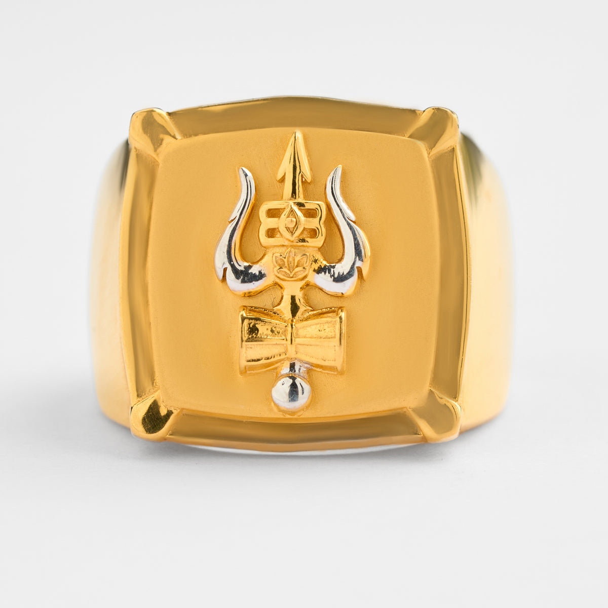 Men's Plain Gold Ring