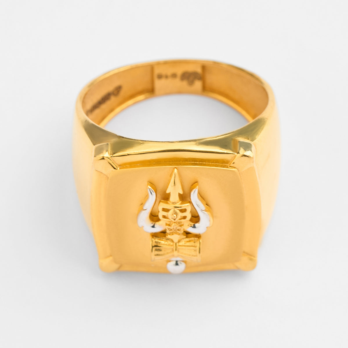 Men's Plain Gold Ring