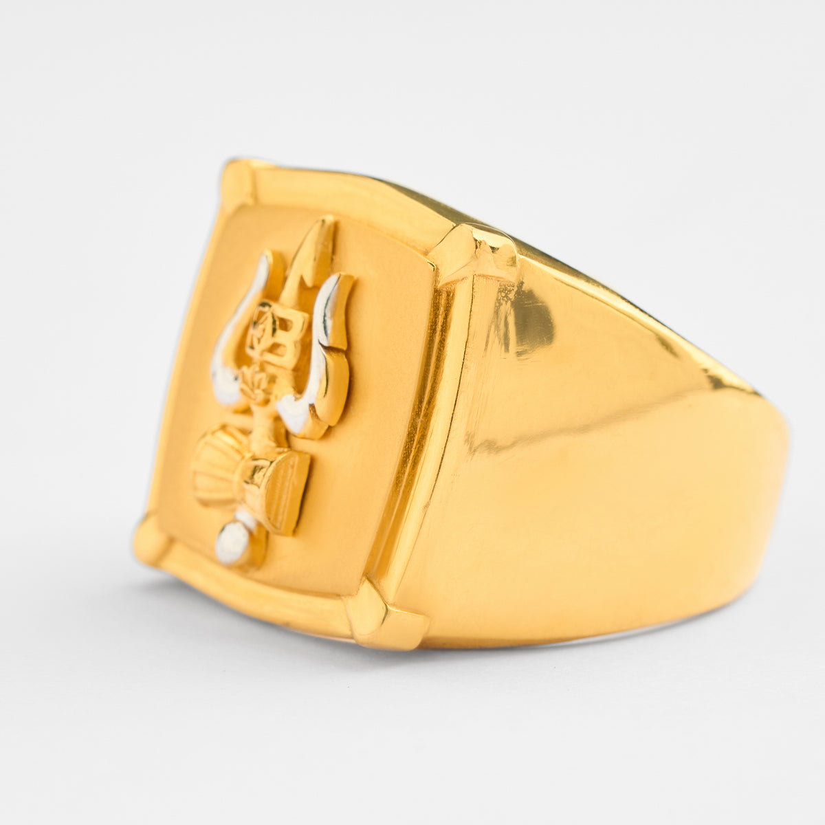 Men's Plain Gold Ring