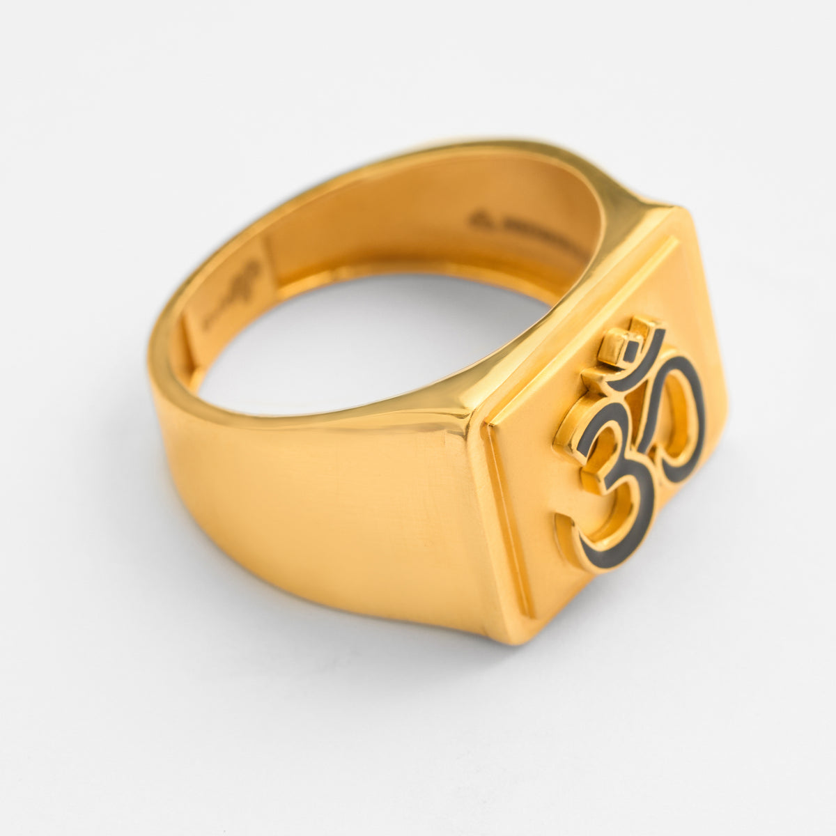 Men's Plain Gold Ring