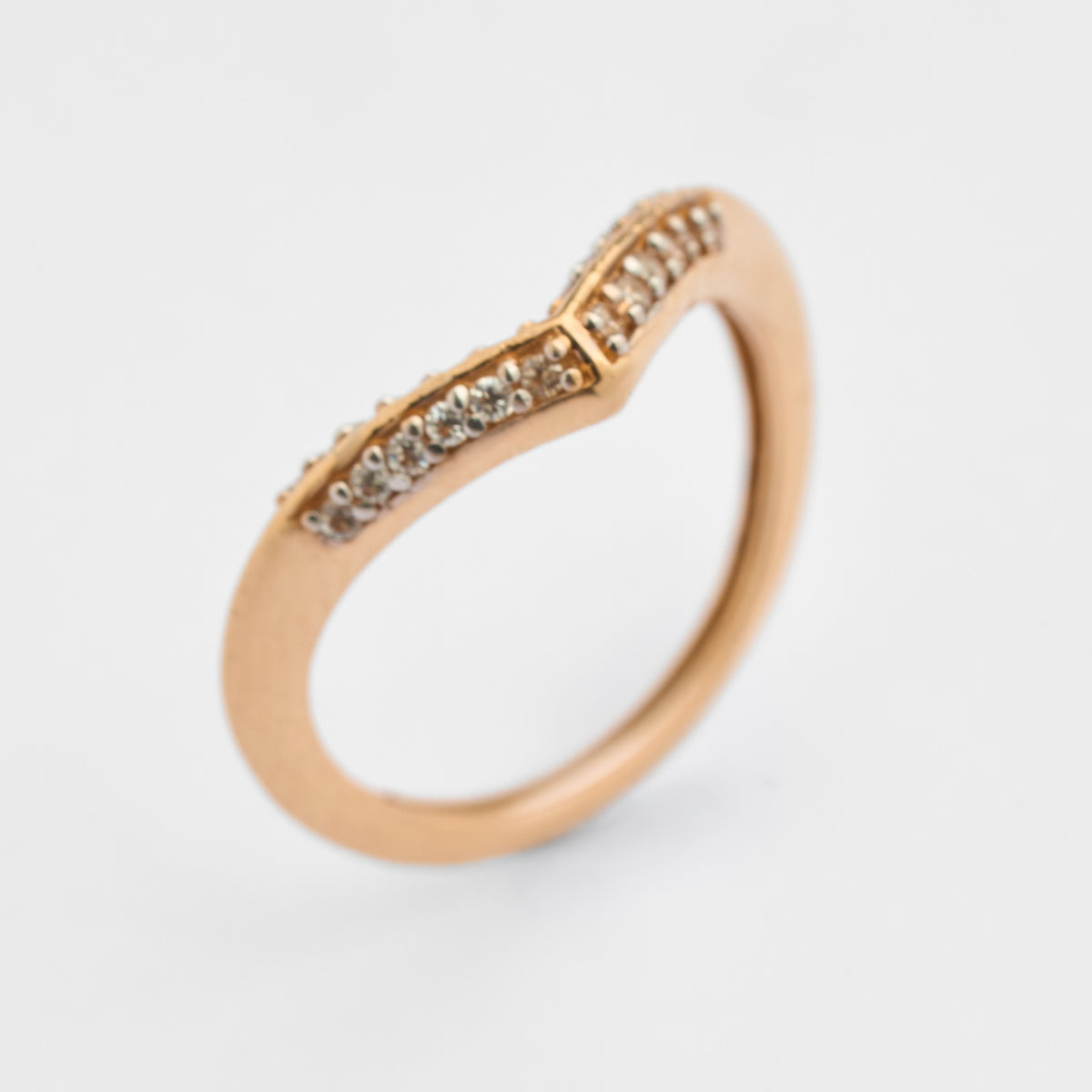 Gold CZ Vanki Ring