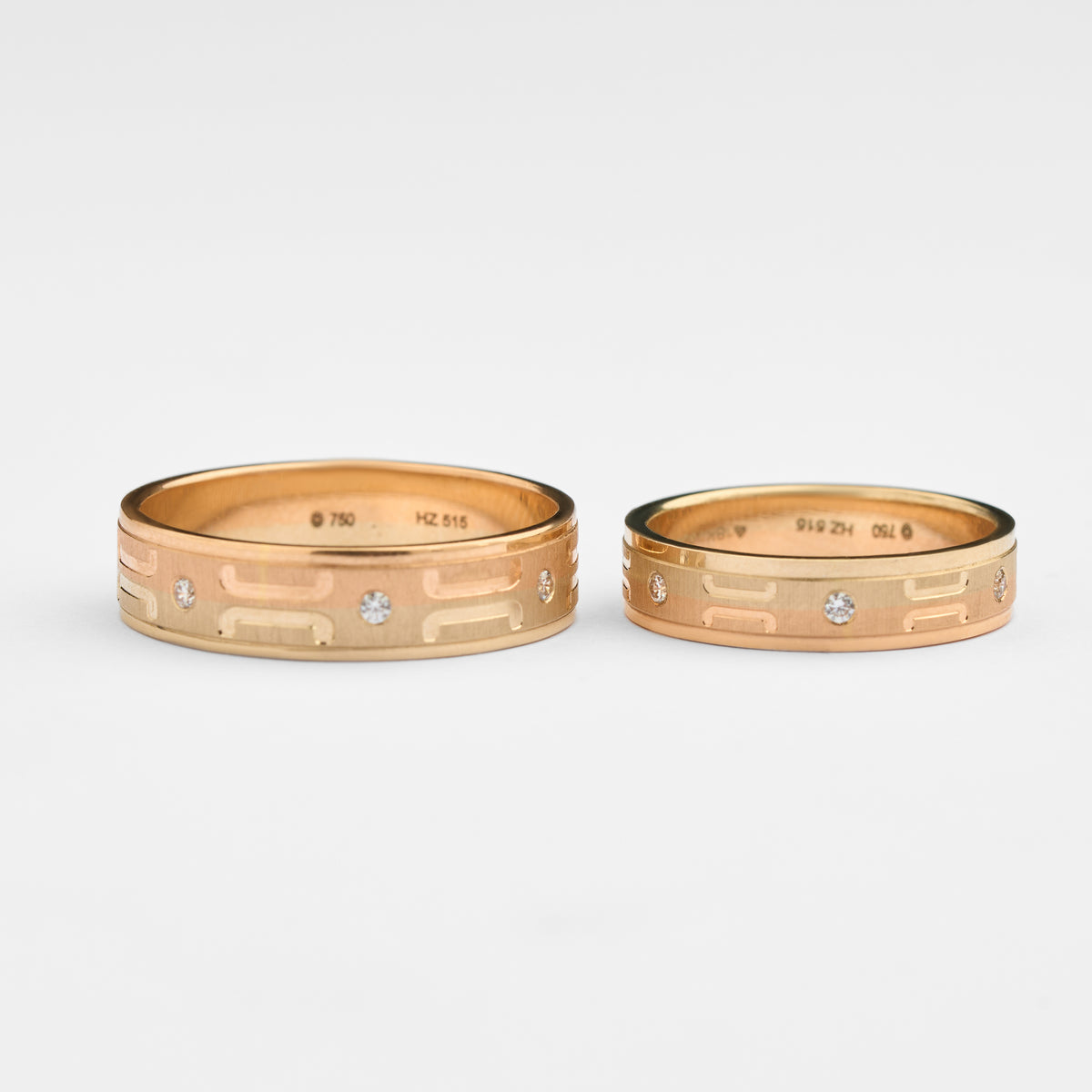 Handcrafted Plain Gold Band Ring